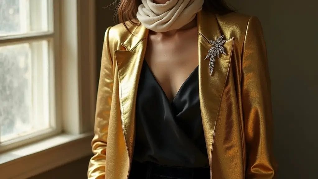 How to Style With Lame Fabric