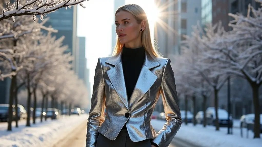 How to Style With Lame Fabric