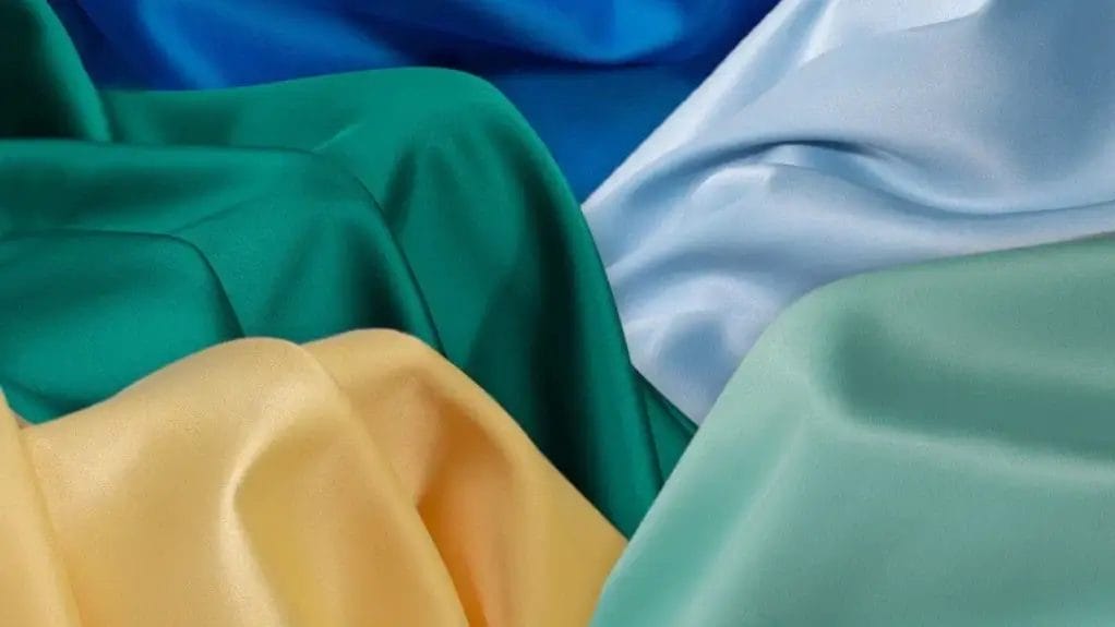 Tissu qui ressemble au satin