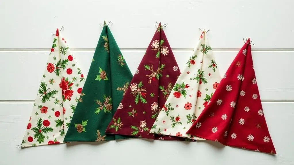 Tuto sapin de Noël en tissu patchwork