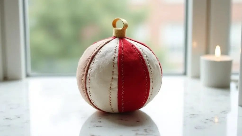 Déco de Noël en tissu à faire soi-même