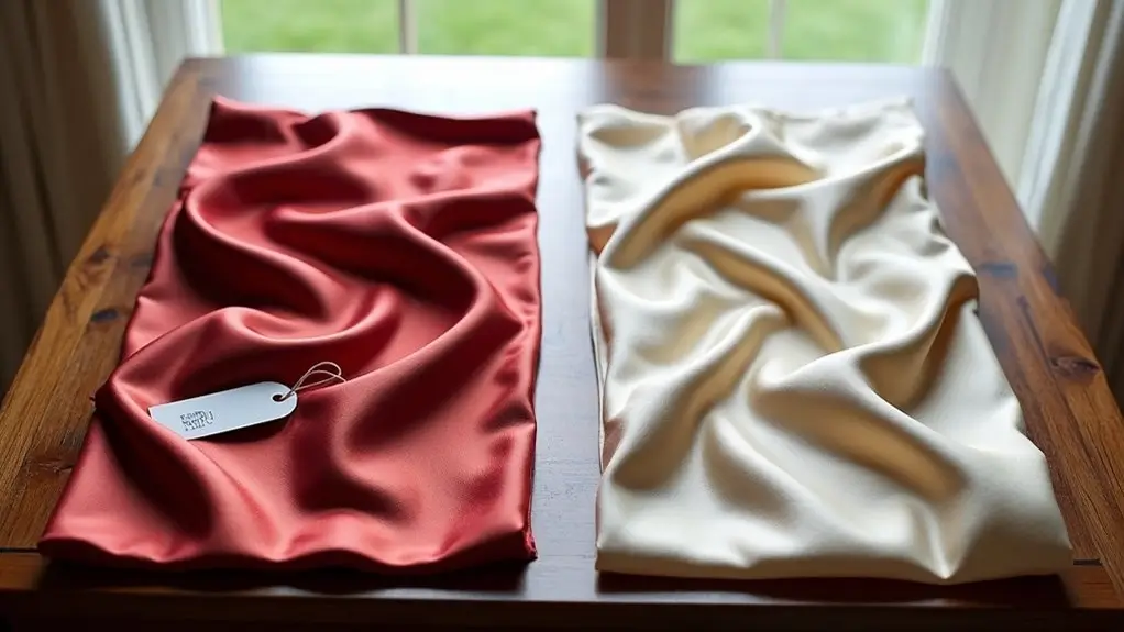 Difference Between Satin and Sateen