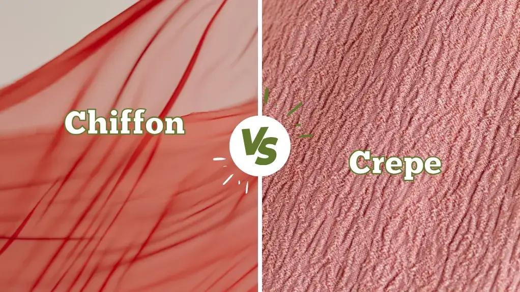 Crepe Vs Chiffon