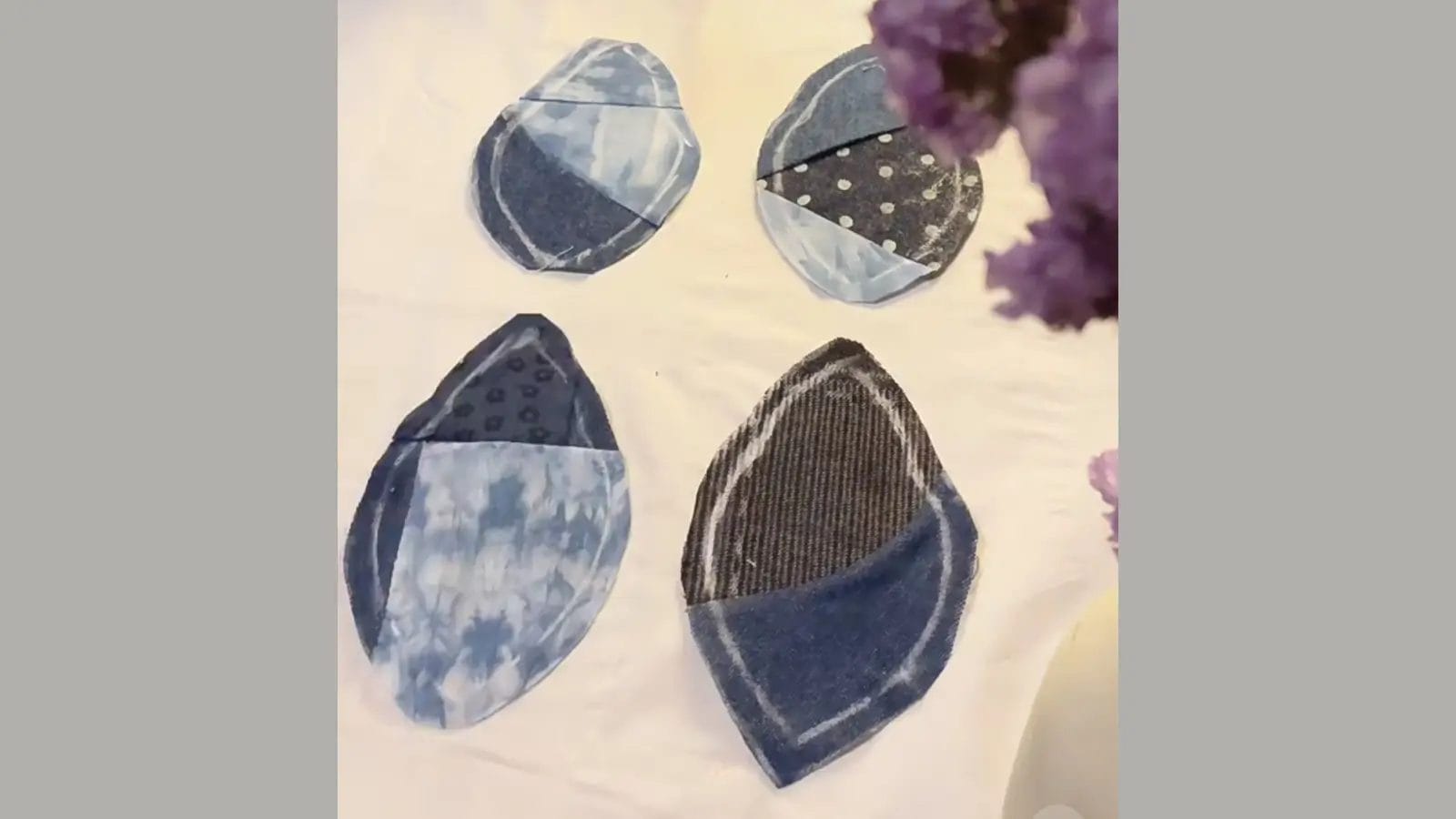 Coussins à épingles poire 