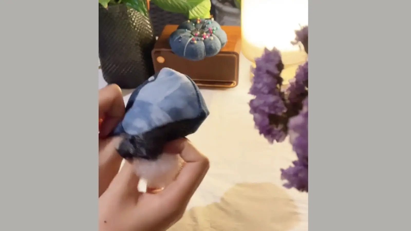 Coussins à épingles poire 