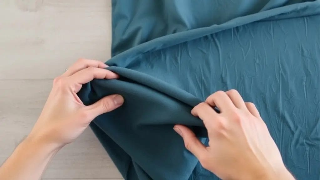 Comment empêcher le tissu jersey de rouler