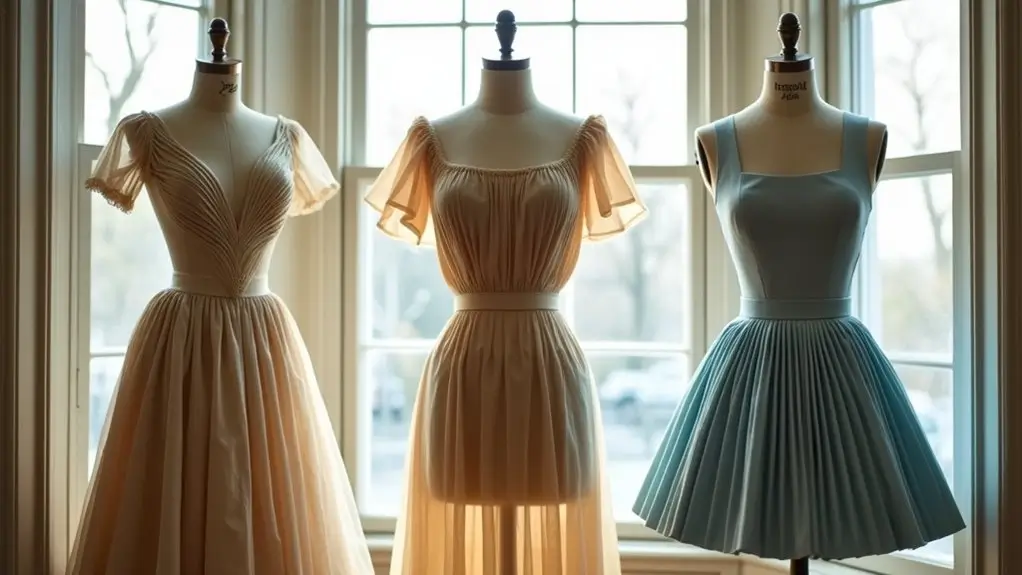 Pleats in Clothing
