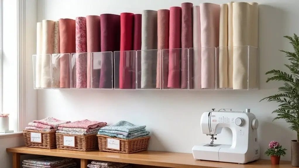 Idées pour ranger ses tissus en couture