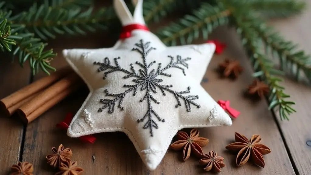 Déco de Noël en tissu à faire soi-même