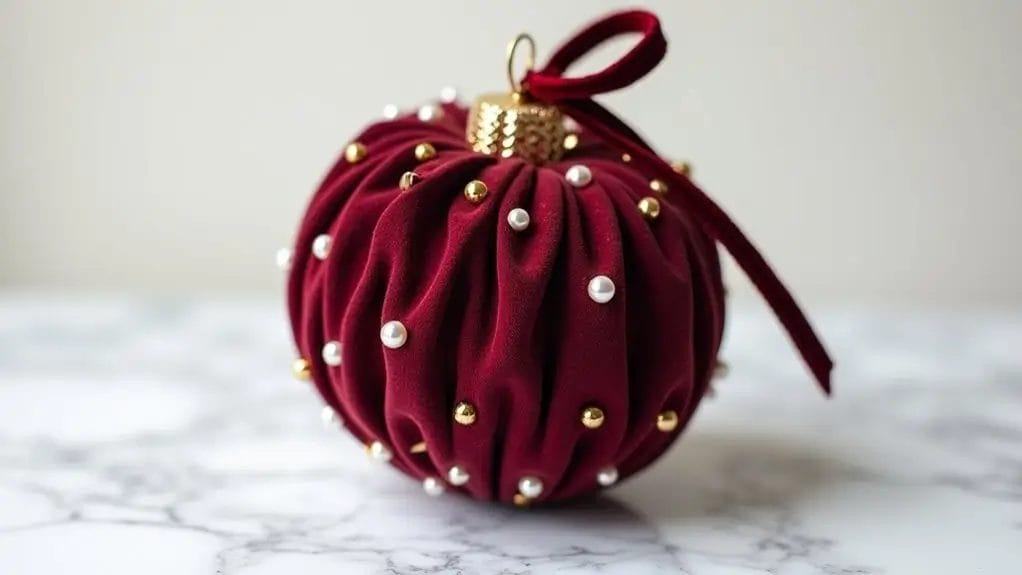 Déco de Noël en tissu à faire soi-même