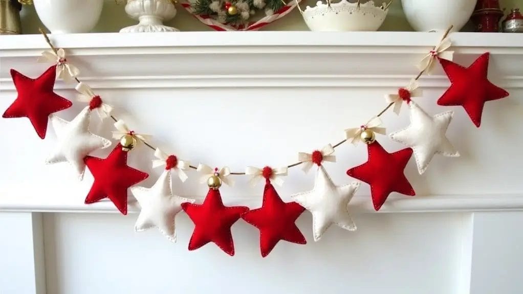 Déco de Noël en tissu à faire soi-même