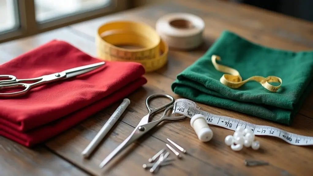 Sac de Noël en tissu à faire soi-même