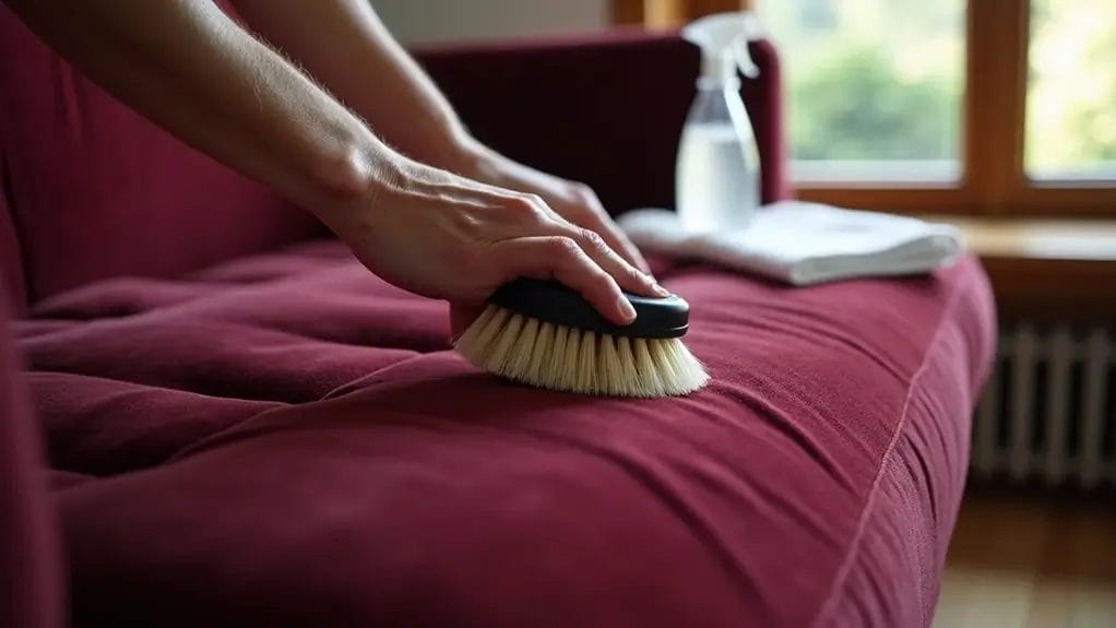 Comment nettoyer tissu velours