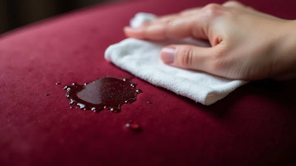 Comment nettoyer tissu velours