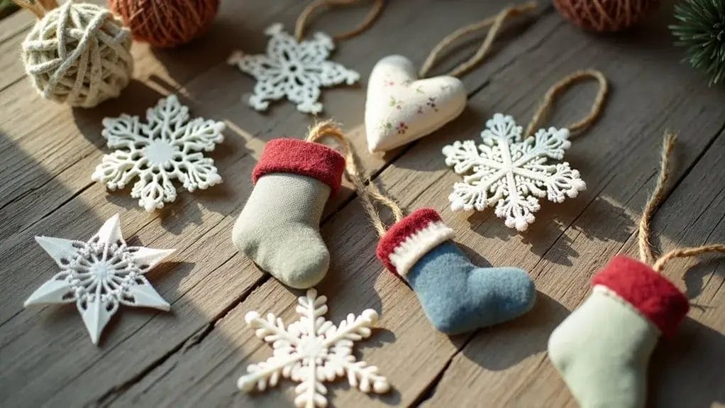 Déco de Noël en tissu à faire soi-même