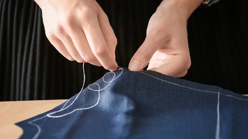 Sewing Polyester Fabric