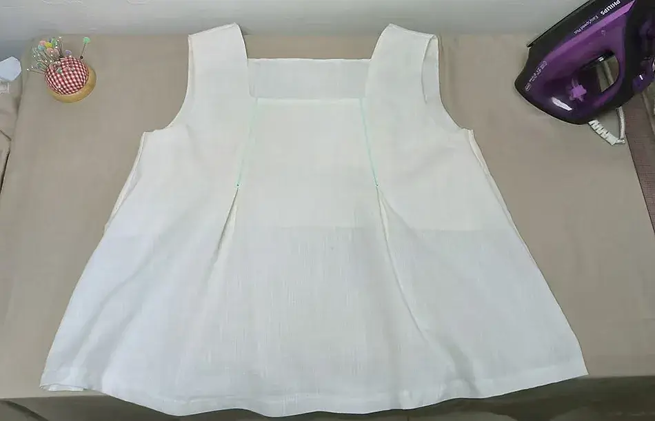 Square Neck Sleeveless Top