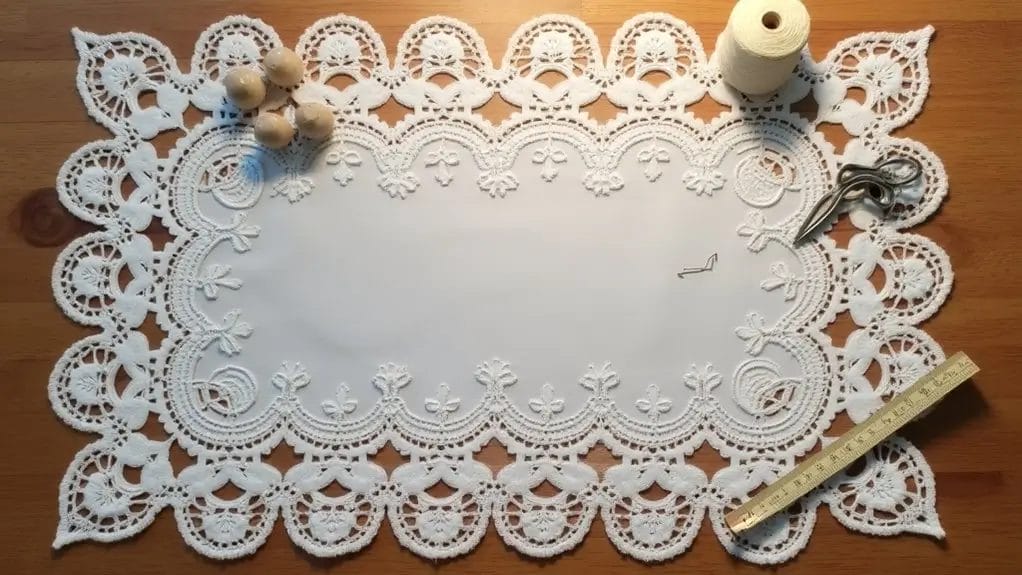 Comment coudre de la dentelle