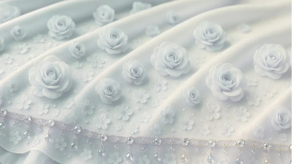 Faire des fleurs en tissu organza