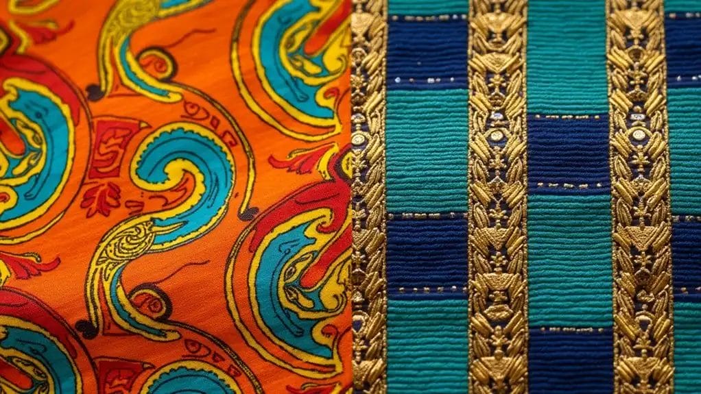 what is the difference between ankara and kente