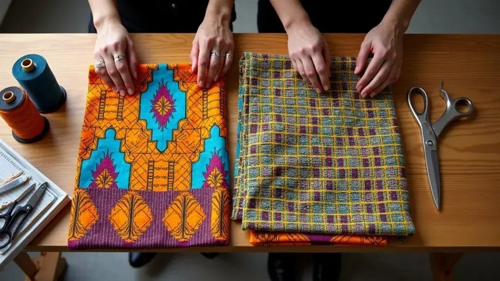 what is the difference between ankara and kente