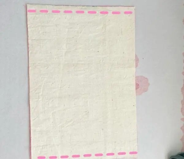 diy fabric tissue box
