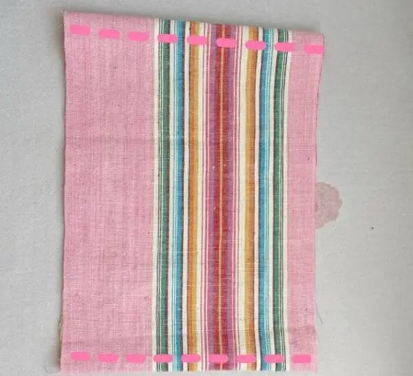 diy fabric tissue box