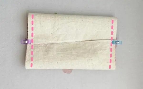 diy fabric tissue box
