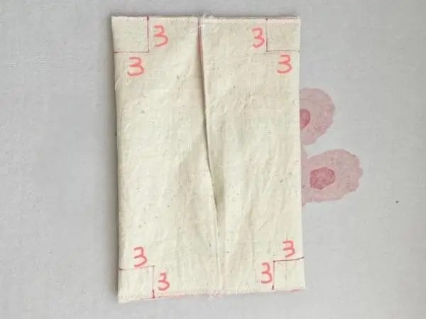 diy fabric tissue box